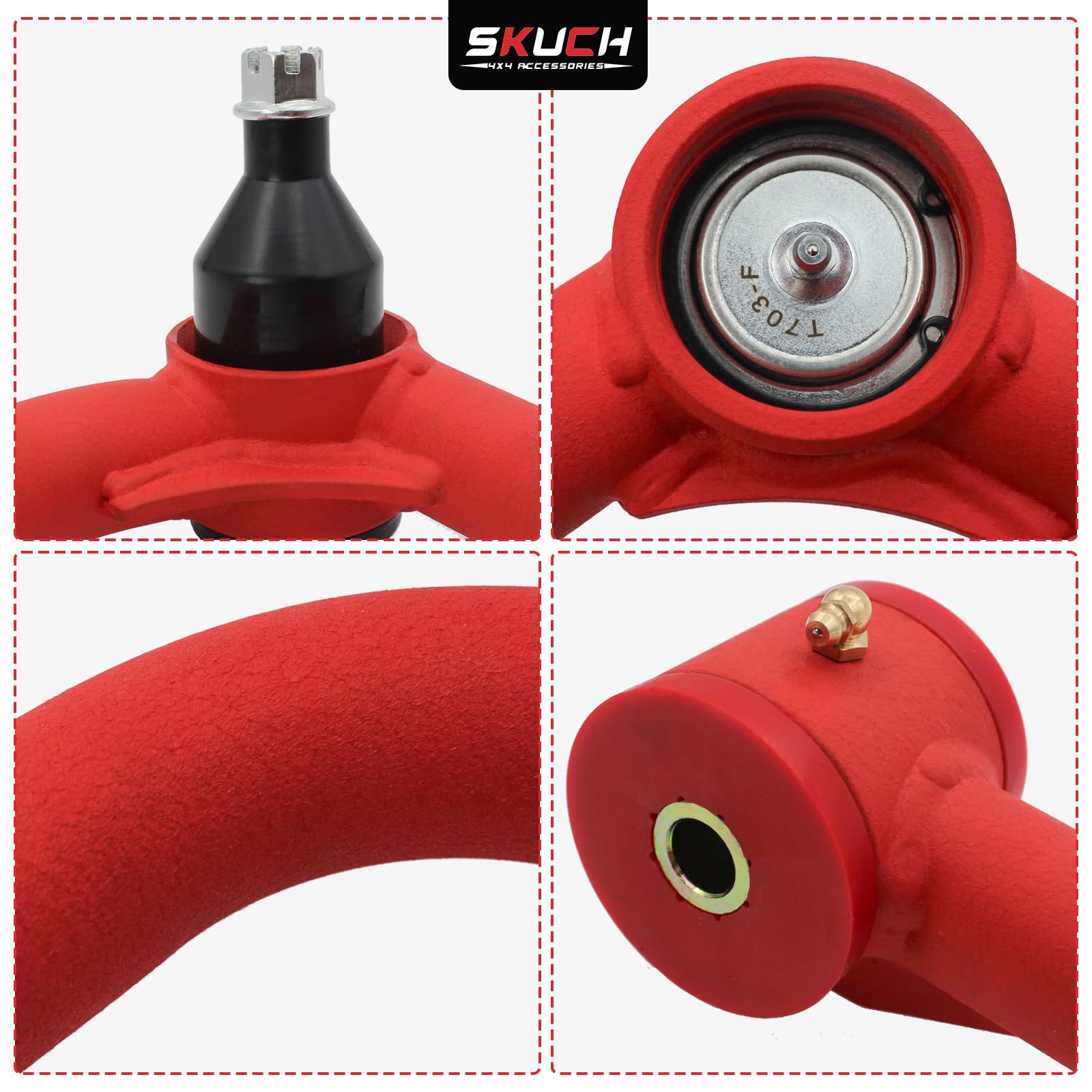 Amazon | フロントアッパーコントロールアーム - 2-4インチ リフト